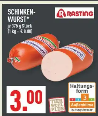 Marktkauf Rasting schinkenwurst Angebot