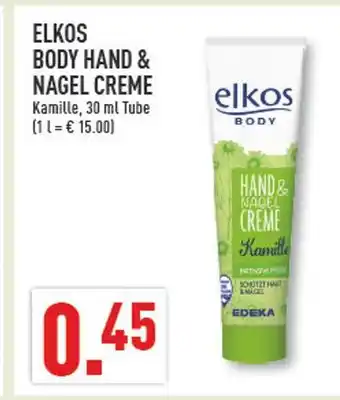 Marktkauf Elkos body hand & nagel creme Angebot