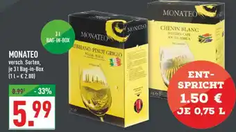 Marktkauf Monateo trebbiano-pinot grigio Angebot