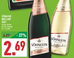 Marktkauf Söhnlein brillant trocken oder halbtrocken Angebot