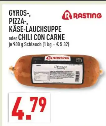 Marktkauf Rasting gyros-, pizza-, käse-lauchsuppe oder chili con carne Angebot