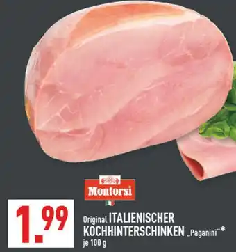 Marktkauf Montorsi original italienischer kochhinterschinken paganini Angebot