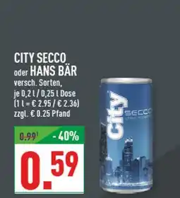 Marktkauf City secco oder hans bär Angebot