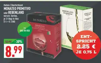 Marktkauf Monateo primitivo Angebot