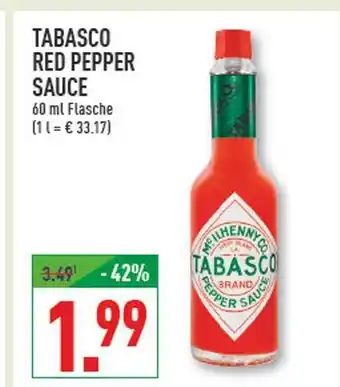 Marktkauf Tabasco red pepper sauce Angebot