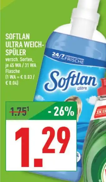 Marktkauf Softlan ultra weichspüler Angebot