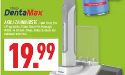 Marktkauf Elkos dentamax akku-zahnbürste „total clean pro“ Angebot