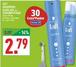 Marktkauf Schwarzkopf taft haarspray, haarlack oder schaumfestiger Angebot