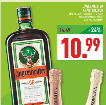 Marktkauf Jägermeister jägermeister kräuterlikör Angebot