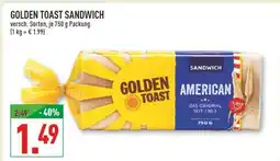 Marktkauf Golden toast golden toast sandwich Angebot