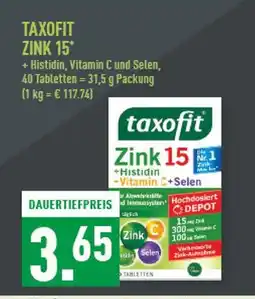 Marktkauf Taxofit zink 15 Angebot