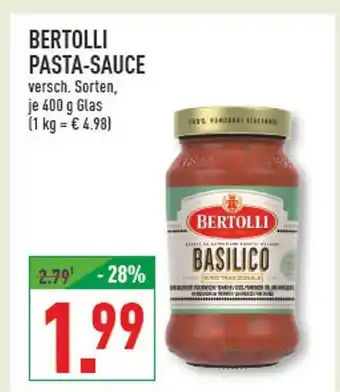 Marktkauf Bertolli pasta-sauce Angebot