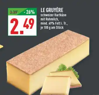 Marktkauf Le gruyère Angebot