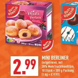 Marktkauf Gut & günstig mini berliner Angebot