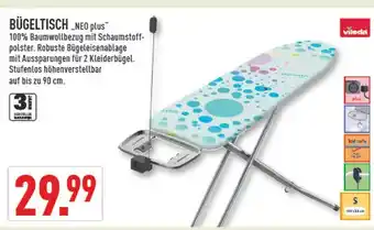 Marktkauf Vileda bügeltisch „neo plus“ Angebot