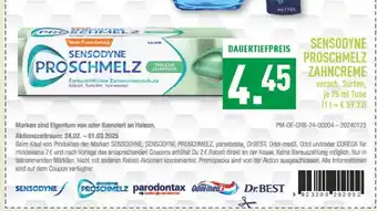 Marktkauf Sensodyne proschmelz zahncreme Angebot