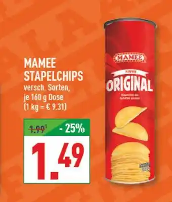 Marktkauf Mamee stapelchips Angebot