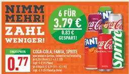 Marktkauf Coca-cola, fanta, sprite coca-cola, fanta, sprite Angebot