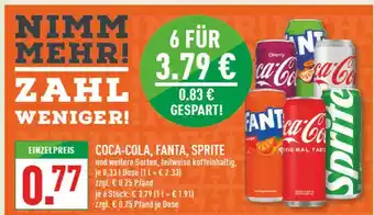 Marktkauf Coca-cola, fanta, sprite coca-cola, fanta, sprite Angebot