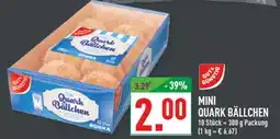 Marktkauf Gut&günstig mini quark bällchen Angebot