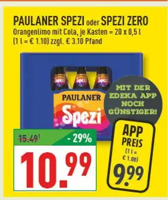 Marktkauf Paulaner spezi oder spezi zero Angebot