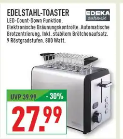 Marktkauf Edeka zuhause edelstahl-toaster Angebot