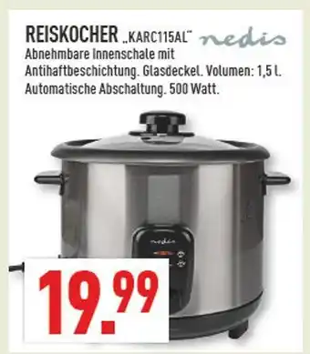 Marktkauf Nedis reiskocher Angebot