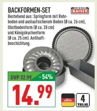 Marktkauf Kaiser backformen-set Angebot