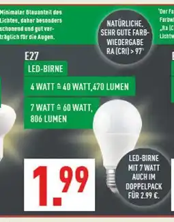 Marktkauf E27 led-birne Angebot