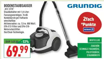 Marktkauf Grundig bodenstaubsauger vcc 3170 Angebot