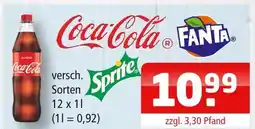 Getränke Oase Coca-cola, fanta, sprite coca-cola, fanta, sprite Angebot