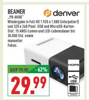 Marktkauf Denver beamer Angebot