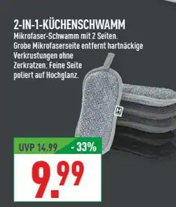 Marktkauf 2-in-1-küchenschwamm Angebot