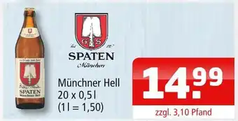 Getränke Oase Spaten münchner hell Angebot