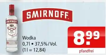 Getränke Oase Smirnoff wodka Angebot