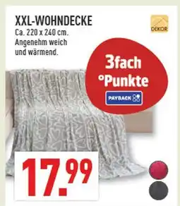 Marktkauf Dekor xxl-wohndecke Angebot