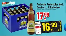 trinkgut Andechs weissbier hell, dunkel oder alkoholfrei Angebot