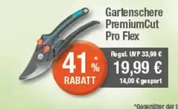 Marktkauf Gartenschere premiumcut pro flex Angebot