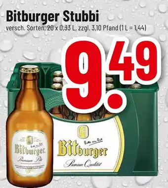 trinkgut Bitburger bitburger stubbi Angebot