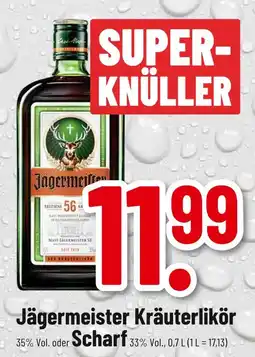 trinkgut Jägermeister kräuterlikör scharf Angebot