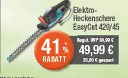 Marktkauf Elektro-heckenschere easycut 420/45 Angebot