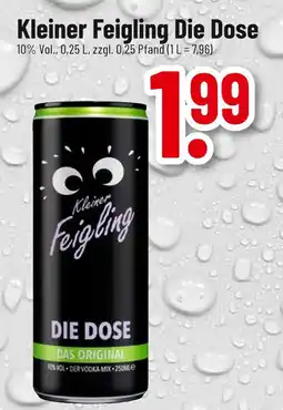 trinkgut Kleiner feigling die dose Angebot