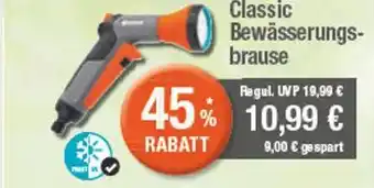 Marktkauf Gardena classic bewässerungsbrause Angebot