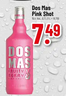 trinkgut Dos mas pink shot Angebot