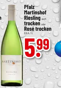 trinkgut Martinshof riesling auch trocken oder rosé trocken Angebot