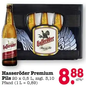 E-Center Hasseröder premium pils Angebot