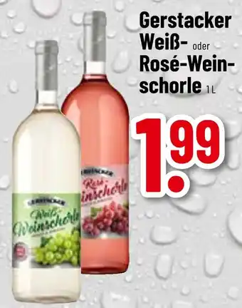 trinkgut Gerstacker weiß-weinschorle oder rosé-weinschorle Angebot