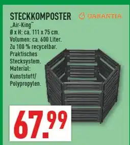 Marktkauf Garantia steckkomposter „air-king“ Angebot