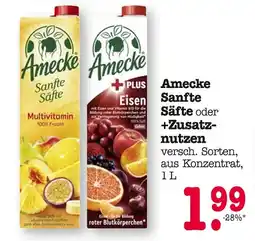 E-Center Amecke sanfte säfte oder +zusatznutzen Angebot