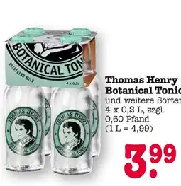 E-Center Thomas henry botanical tonic Angebot